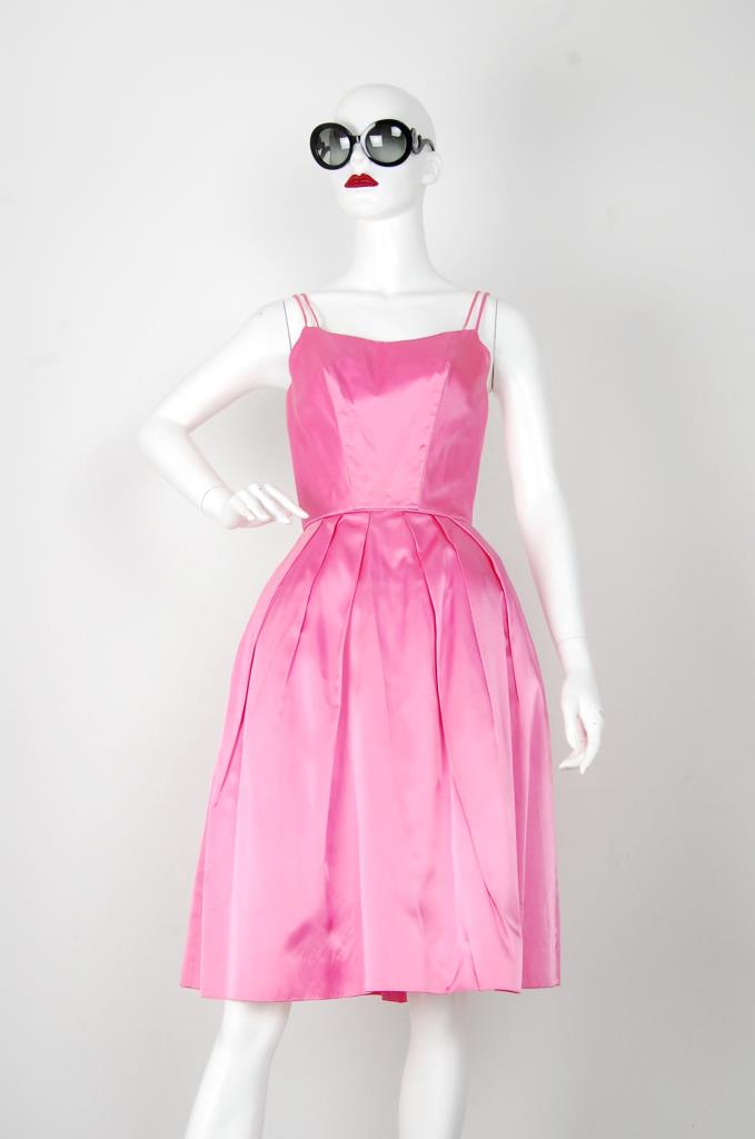 ADR001529 ピンクタックスカートドレス