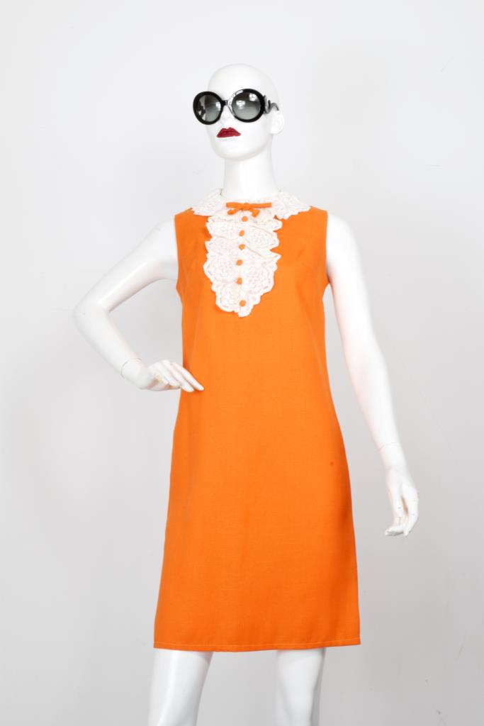 ADR001966 オレンジドレス