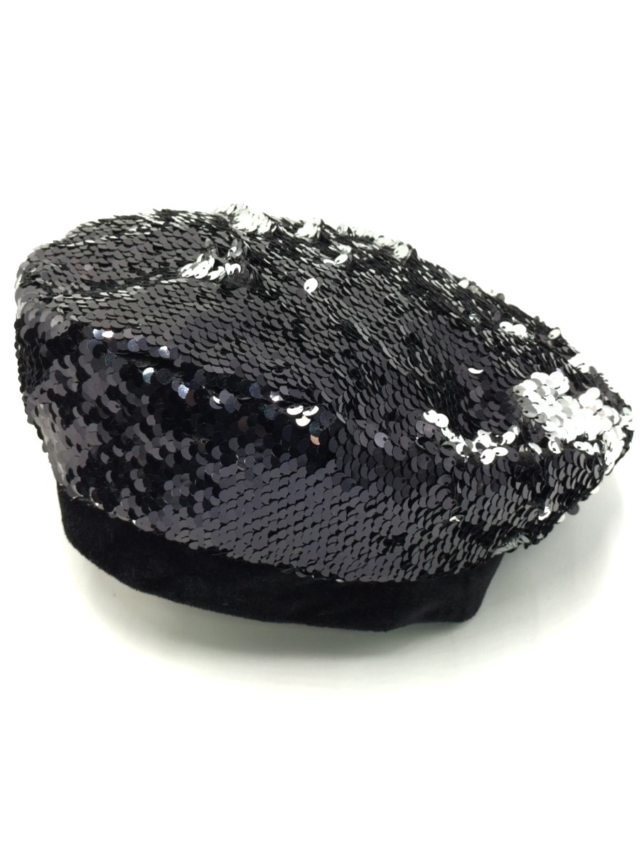 HA555435　sequins　beret